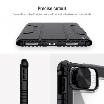 Nillkin Bumper Leather dėklas su papildoma apsauga kamerai (planšetei Xiaomi Mi Pad 5/Pad 5 Pro)